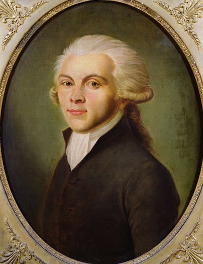 Maximilien de Robespierre (1758-94) c.1793 by French School